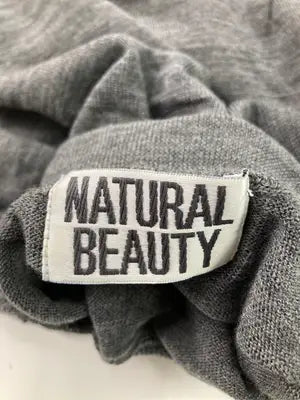 NATURAL BEAUTY/ナチュラルビューティー/ニット/セーター/トップス/グレー/M