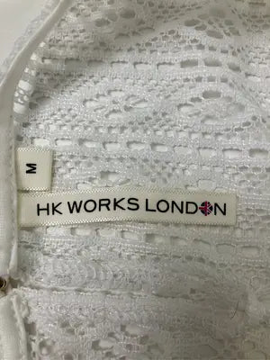 HK WORKS LONDON/エイチケーワークスロンドン/シャツ/ブラウス/トップス/ホワイト/M