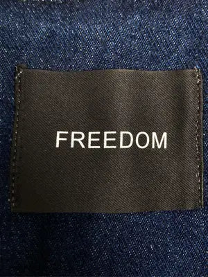 FREEDOM/フリーダム/ノーカラージャケット/ジャケット/アウター/ネイビー
