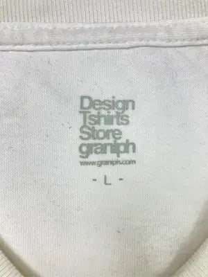 Design Tshirts Store graniph/デザインティーシャツストアーグラニフ/Tシャツ/カットソー/トップス/ホワイト/L