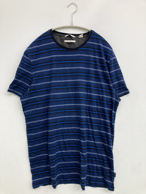 Calvin Klein/カルバンクライン/Tシャツ/カットソー/トップス/ブルー/L