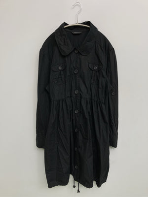 imana/シャツワンピース/ワンピース/ドレス/ブラック/19