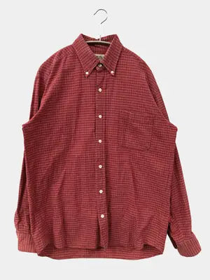 H/Wear/シャツ/ブラウス/トップス/レッド/LARGE