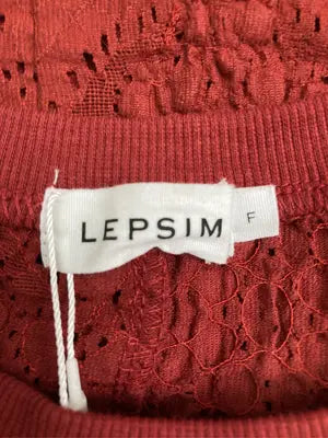 LEPSIM/レプシィム/Tシャツ/カットソー/トップス/レッド/F