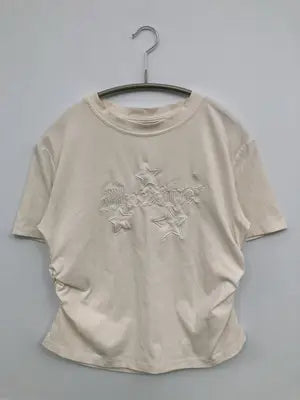 Tシャツ/カットソー/トップス/アイボリー/L