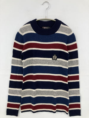 spicy label/ニット/セーター/トップス/ネイビー/L