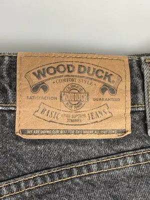 WOOD DUCK/デニムパンツ/パンツ/ブラック/30
