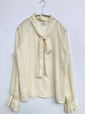 LAN LAN/シャツ/ブラウス/トップス/ホワイト