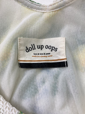 doll up oops/ドールアップウップス/ノースリーブ/トップス/イエロー
