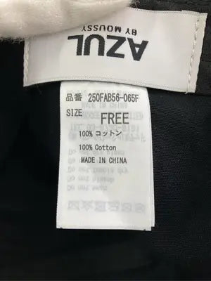 AZUL by MOUSSY/アズールバイマウジー/キャップ/帽子/ブラック/FREE
