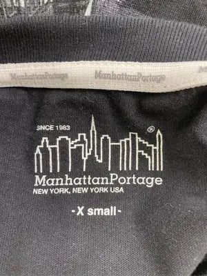 Manhattan Portage/マンハッタンポーテージ/Tシャツ/カットソー/トップス/ブラック/X small