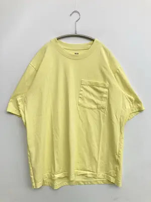 UNIQLO/ユニクロ/Tシャツ/カットソー/トップス/イエロー/XL