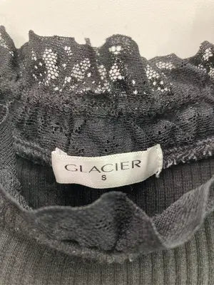GLACIER/グラシア/Tシャツ/カットソー/トップス/ブラック/S