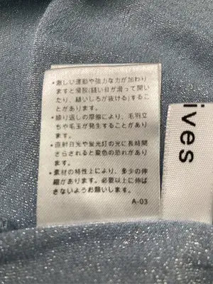 archives/アルシーヴ/Tシャツ/カットソー/トップス/スカイブルー/M