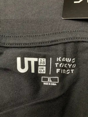 UNIQLO UT/ユニクロユーティー/Tシャツ/カットソー/トップス/ブラック/XL