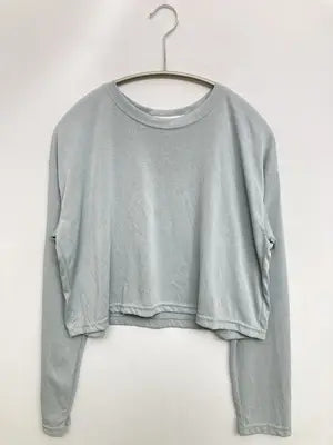 by muni:r/バイムニール/Tシャツ/カットソー/トップス/スカイブルー/F