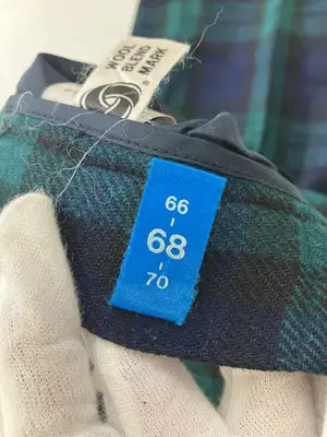 WOOL BLEND MARK/その他パンツ/パンツ/グリーン/66-70