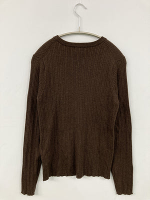 GLOBAL WORK/グローバルワーク/ニット/セーター/トップス/ブラウン/M
