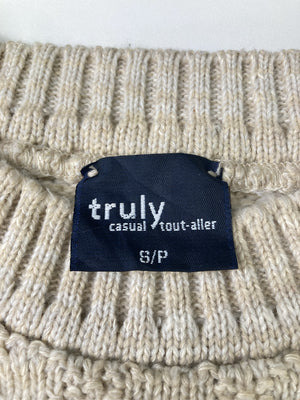 truly/ニット/セーター/トップス/ベージュ/S