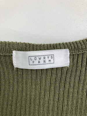 LOWRYS FARM/ローリーズファーム/ニット/セーター/トップス/カーキ/F