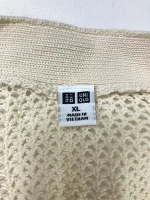 UNIQLO/ユニクロ/カーディガン/ボレロ/トップス/アイボリー/XL