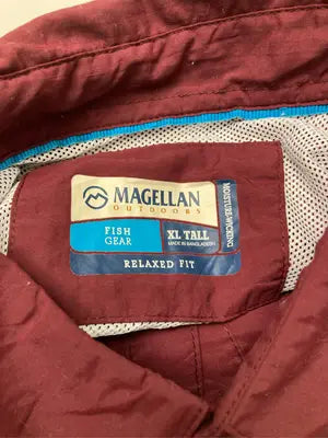 MAGELLAN/マゼラン/シャツ/ブラウス/トップス/レッド/XL