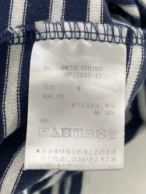 JUST COLLECTION/ジャストコレクション/Tシャツ/カットソー/トップス/ネイビー/F