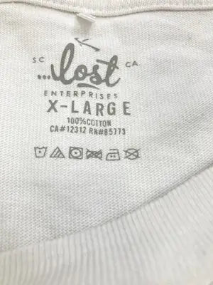 …LOST/Tシャツ/カットソー/トップス/ホワイト/X-LARGE