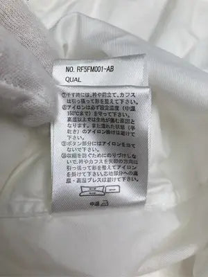 fit/シャツ/ブラウス/トップス/ホワイト/M