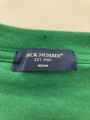 BACK NUMBER/バックナンバー/Tシャツ/カットソー/トップス/グリーン/M