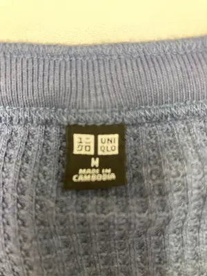 UNIQLO/ユニクロ/Tシャツ/カットソー/トップス/ブルー/M