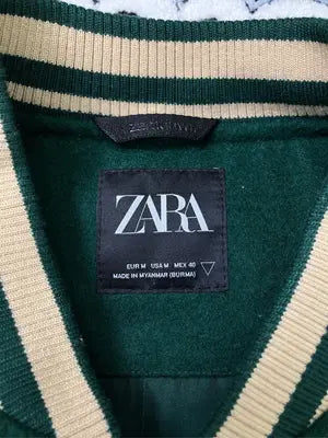 ZARA/ザラ/スタジャン/ジャケット/アウター/グリーン/M