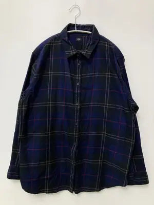 UNIQLO/ユニクロ/シャツ/ブラウス/トップス/ブルー/XL