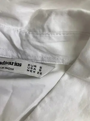 stradivarius/ストラディバリウス/シャツ/ブラウス/トップス/ホワイト/EUR S