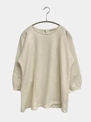 EMM A JAMES/Tシャツ/カットソー/トップス/アイボリー/L