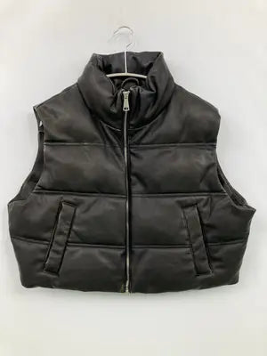 ZARA/ザラ/ダウンベスト/ジャケット/アウター/ブラック/USA L