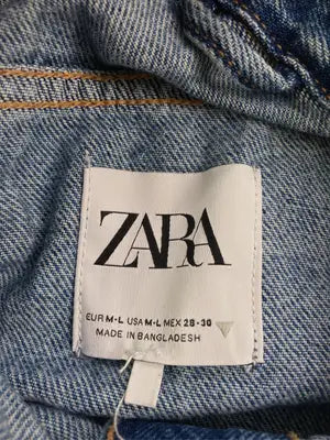 ZARA/ザラ/シャツ/ブラウス/トップス/ブルー/M〜L