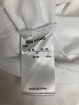 BEN DAVIS/ベンデイビス/Tシャツ/カットソー/トップス/ホワイト/M
