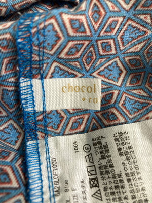 chocol raffine/ショコラフィネ/スラックス/パンツ/スカイブルー/F