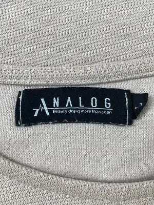 ANALOG/ニット/セーター/トップス/ベージュ/L