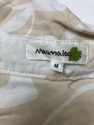 maunaloa/シャツ/ブラウス/トップス/ベージュ/M