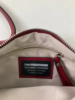 GIANNI CHIARINI/ショルダーバッグ/バッグ/レッド
