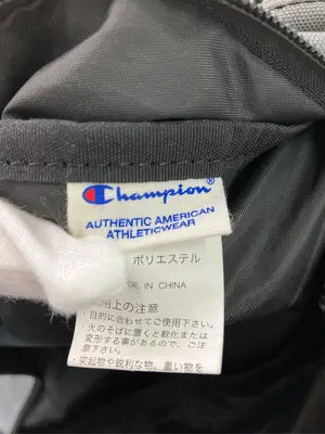 Champion/チャンピオン/ボディバッグ/ウエストポーチ/バッグ/グレー
