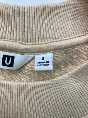 UNIQLO U/ユニクロユー/スウェット/トップス/ベージュ/S