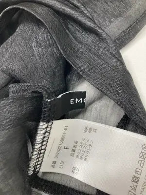 EMODA/エモダ/Tシャツ/カットソー/トップス/ブラック/F
