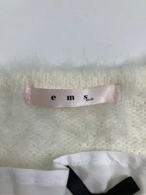 ems excite/エムズエキサイト/ニット/セーター/トップス/アイボリー/F