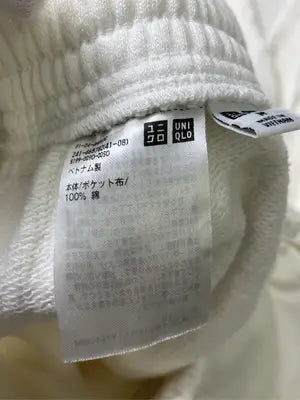 UNIQLO/ユニクロ/スウェットパンツ/パンツ/ホワイト/M