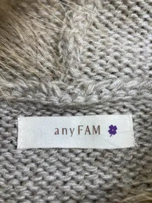 any FAM/エニィファム/ポンチョ/ジャケット/アウター/ベージュ/F