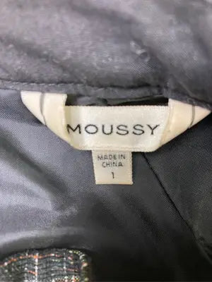 MOUSSY/マウジー/ワンピース/ワンピース/ドレス/ブラック/1