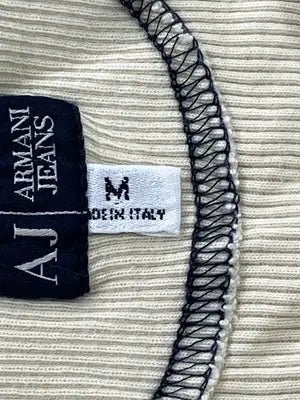 ARMANI JEANS/アルマーニジーンズ/Tシャツ/カットソー/トップス/ベージュ/M